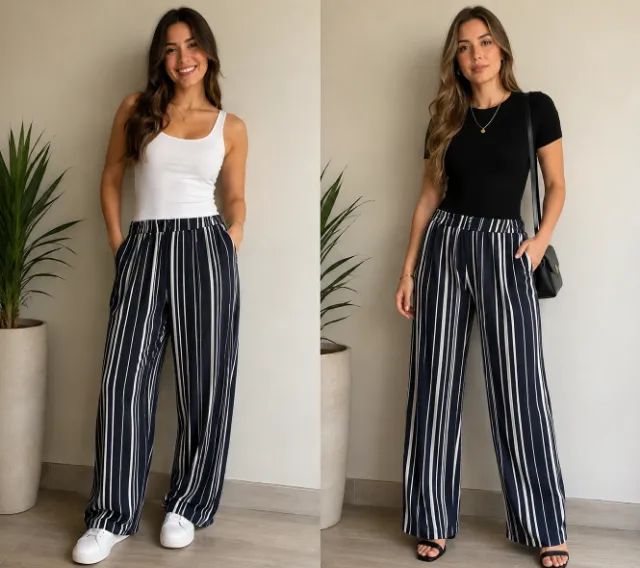 CALÇA DE MALHAS TAMANHO M - CONFORTO E ESTILO! - Foto 3
