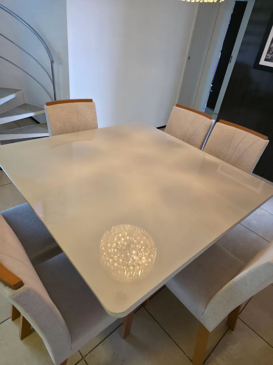 Mesa de jantar + 8 cadeiras  - Foto 3