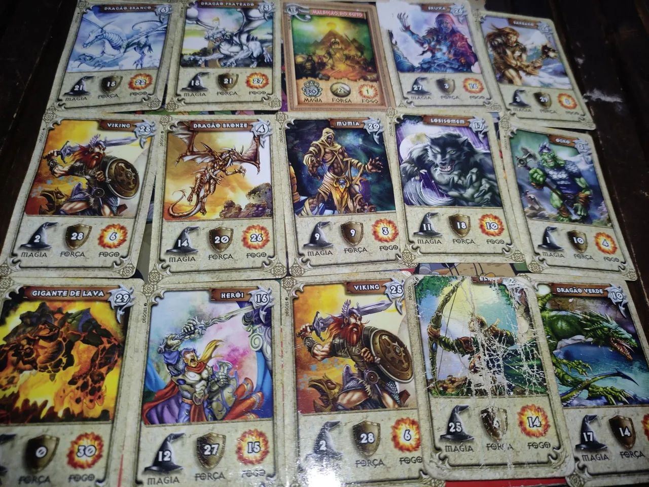 18 Dracomania Cards, Description*