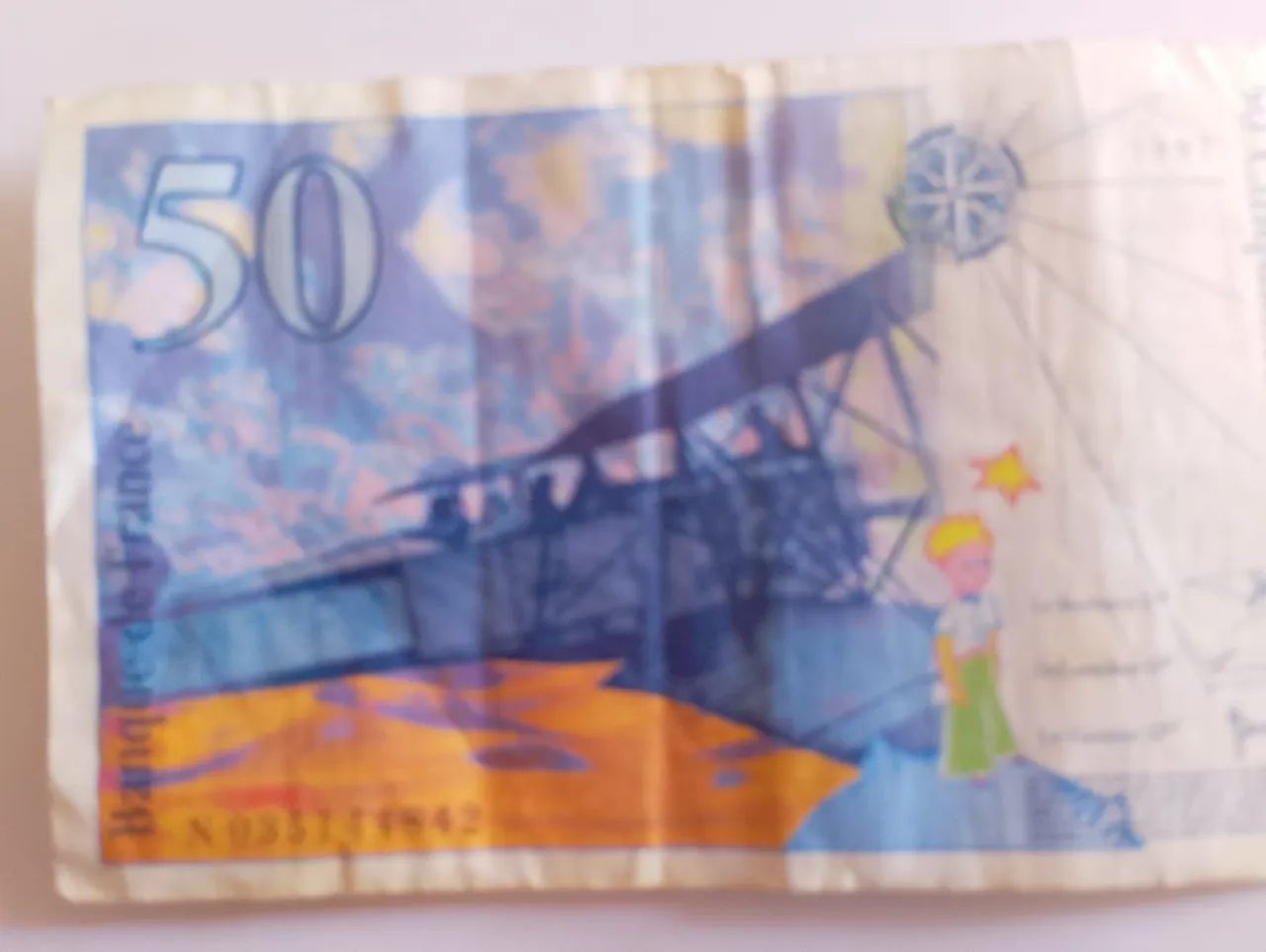 Cédulas Francesas Raras - Coleção "O Pequeno Príncipe" e "Debussy" - Foto 2