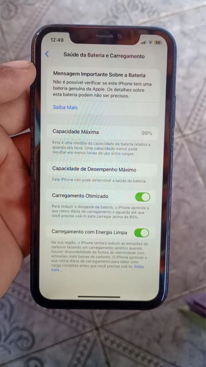 850 $ iphone xr 64 gb tela original  - Foto 2