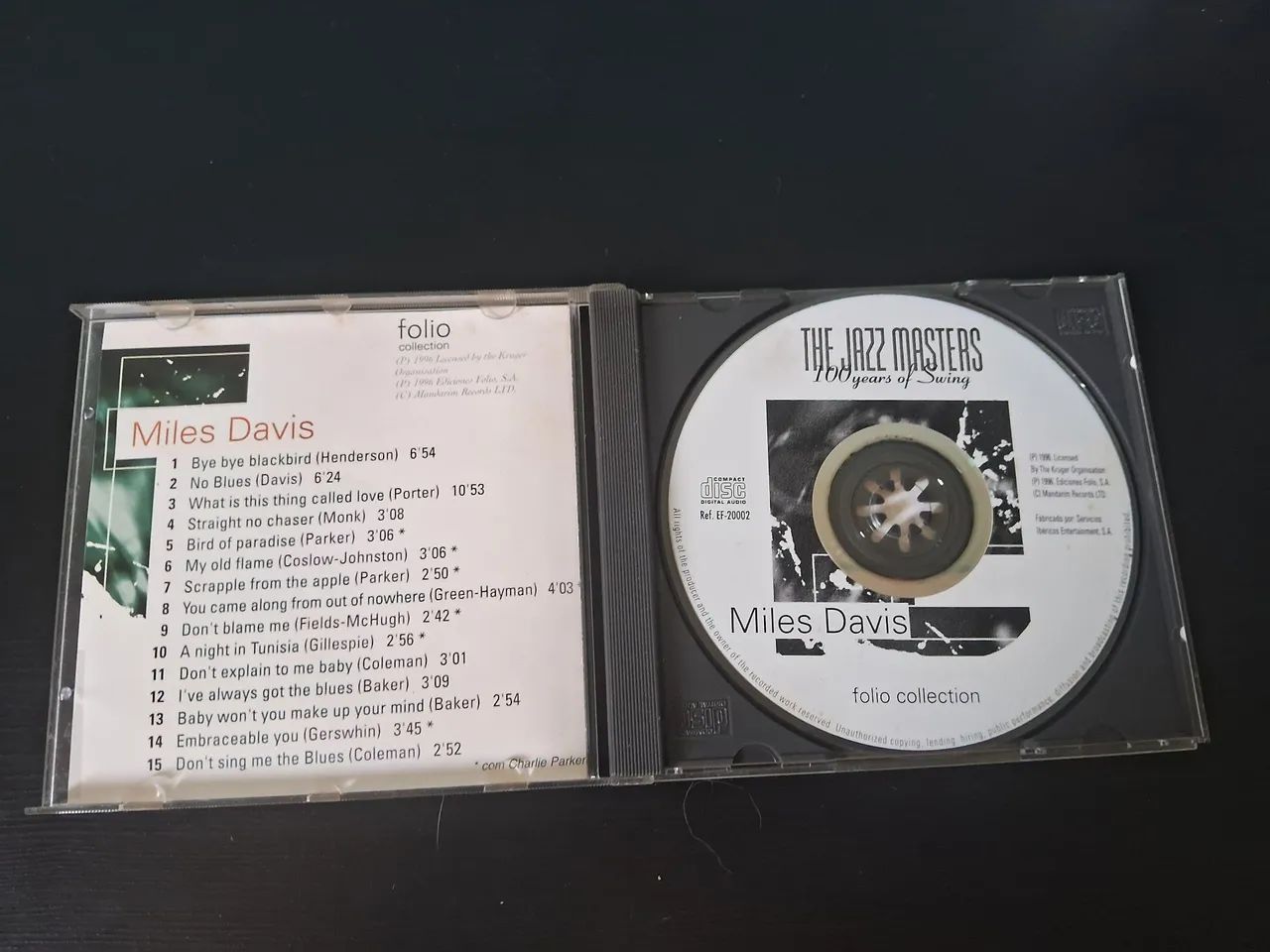 CD The Jazz Masters Miles Davis - Foto 3