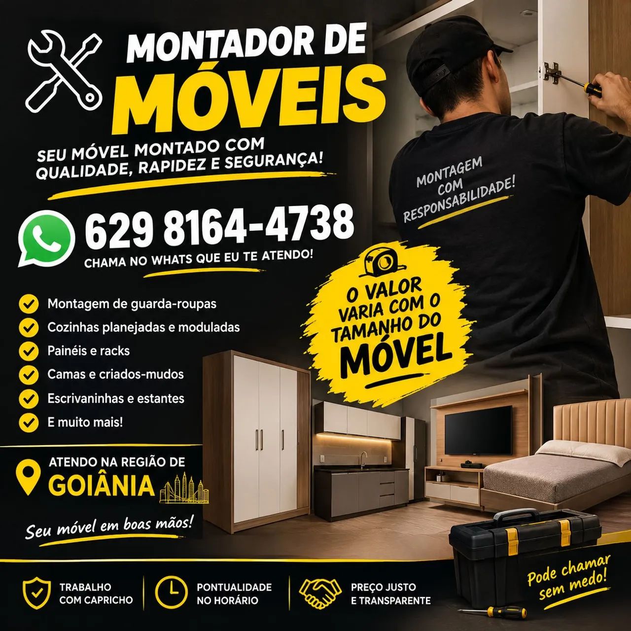 Monto e desmontos móveis 