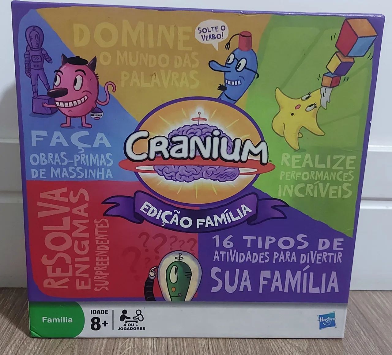Jogo de tabuleiro Cranium, da Hasbro