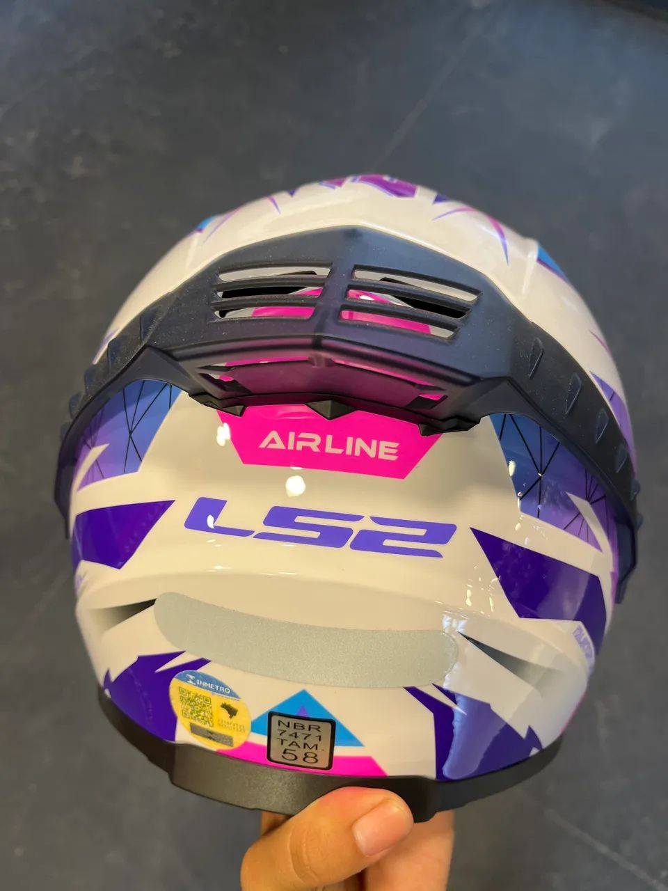 Capacete Ls2 FF358 Pro Airline  - Foto 2