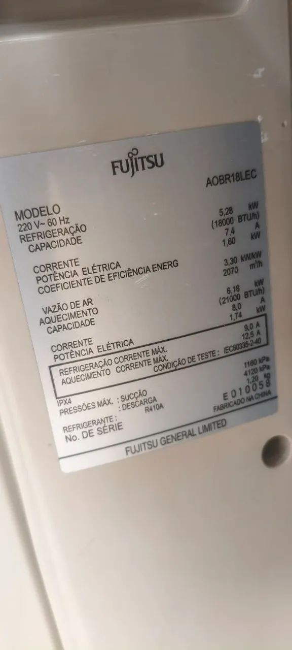 Ar-condicionado FUJITSU *LOTE COMPLETO* - Foto 5
