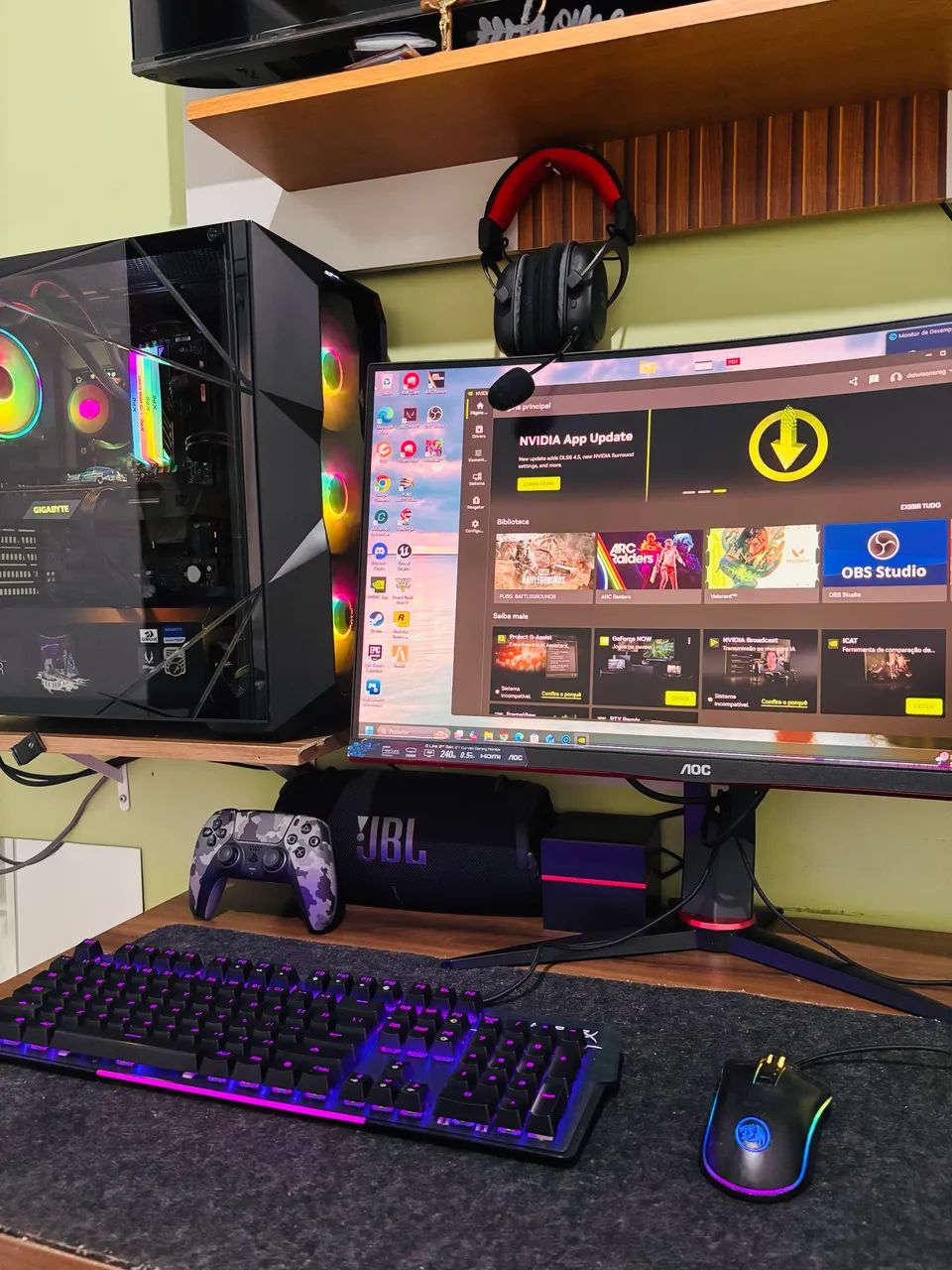 Pc Gamer Completo Core i7 ( 12° Geração)