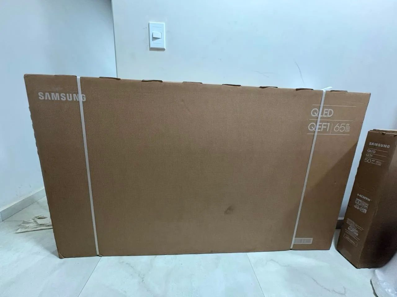 [NOVO] TV SAMSUNG 65 Polegadas QLED, nova lacrada na caixa, 1 ano de garantia