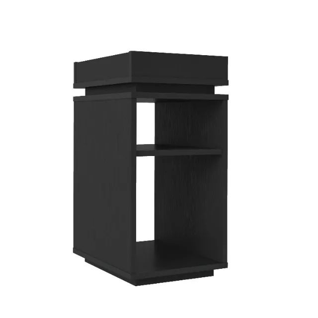 Mesa de Apoio Lateral Cor Preto - Foto 2