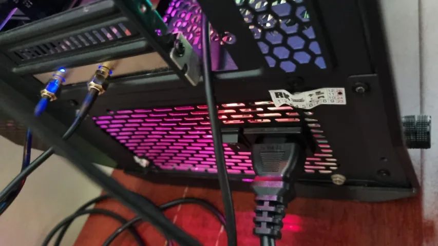Fonte Thermaltake 1200w Full modular 80 Plus Platinum (com caixa completa) troco - Foto 5