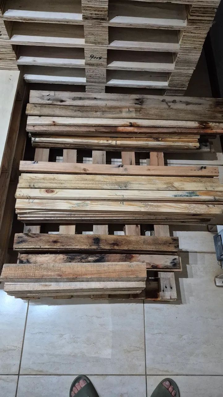Ripas de pallets diversas medidas, madeira eucalipto, entregamos.  - Foto 3