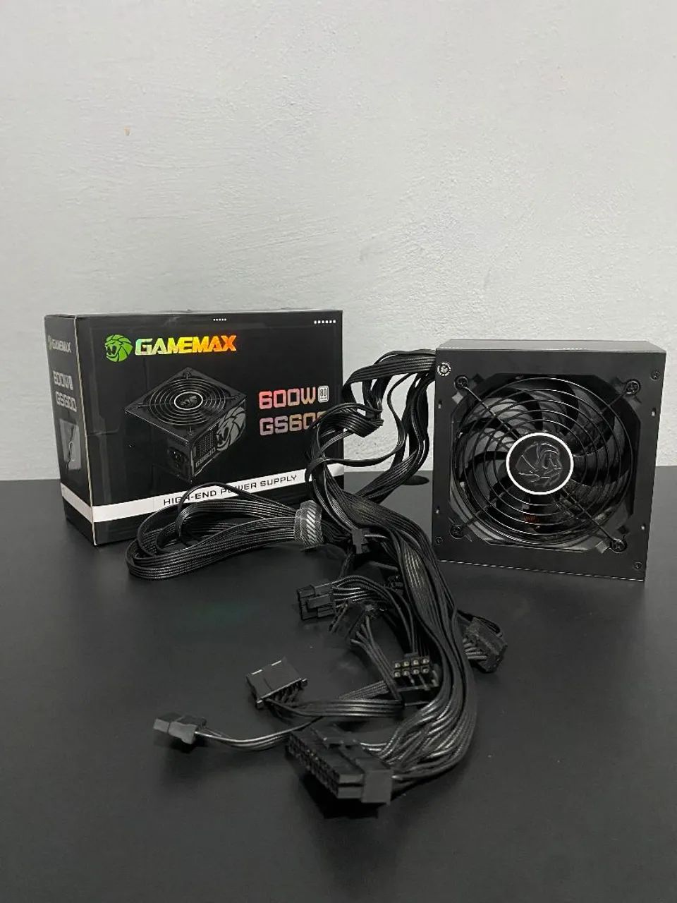 Fonte Gamer 600w 80 plus White - PFC ativo - Foto 4