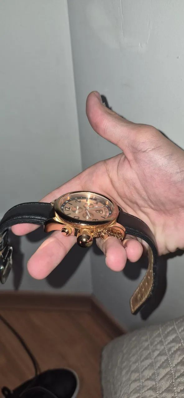 Relógio Invicta Russian Diver 1959 Ouro Rosa - Foto 4