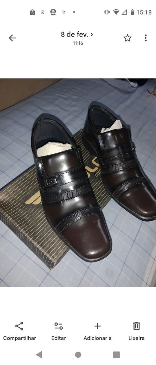 Sapato Social NOVO.