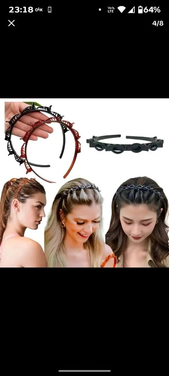 Duas Tiaras de cabelo  - Foto 2