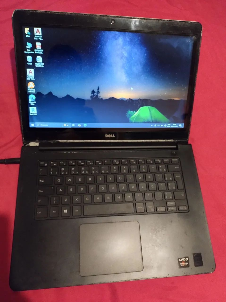 Notebook dell core i7 12 ram placa vídeo AMD - Foto 3