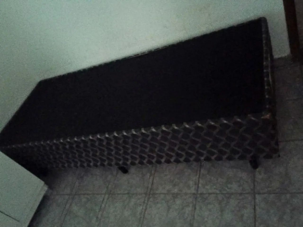 Base cama solteiro - usada 