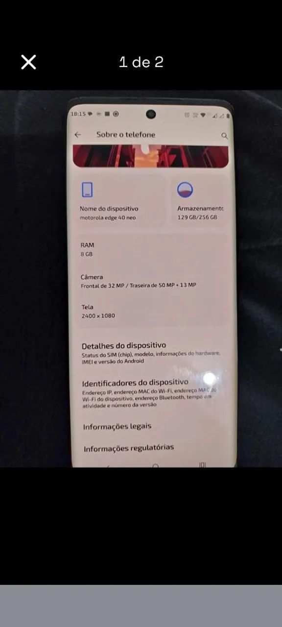 Vendo Motorola Edge 40 neo  - Foto 2