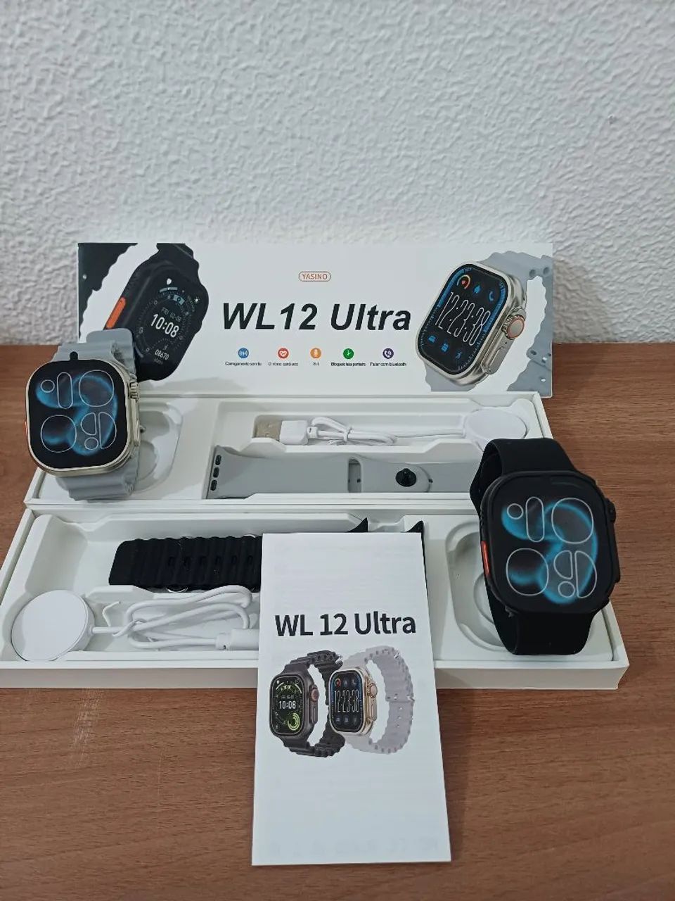 Smartwatch ultra com pulseira Extra  - Foto 2