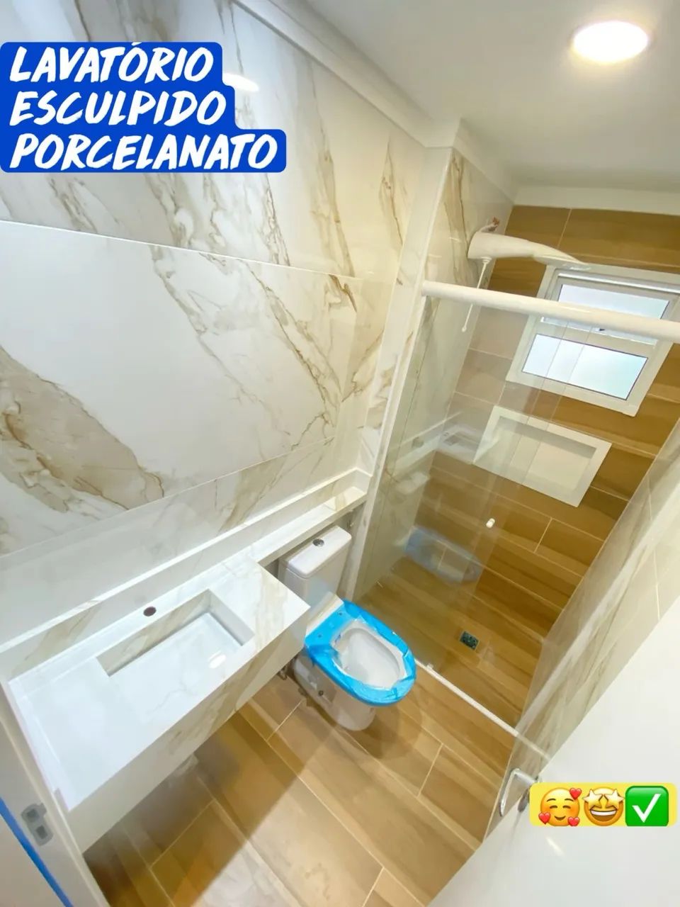 Lavatório em porcelanato  - Foto 4