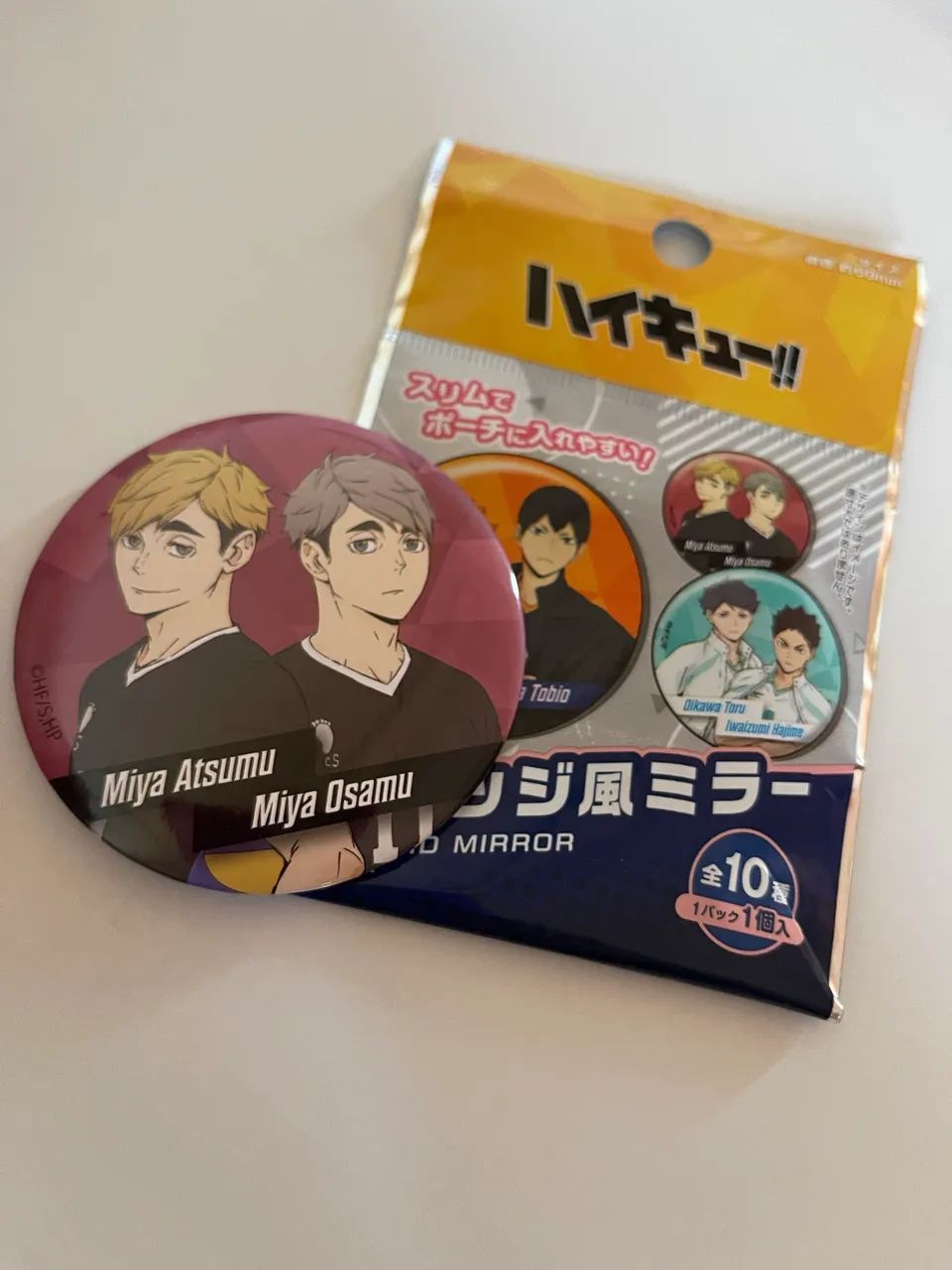 Blind bang da Daiso direto do Japão de Haikyuu 