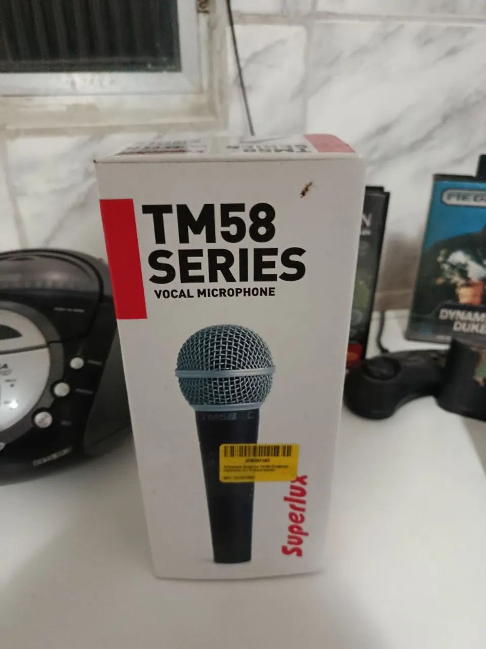 MICROFONE SUPERLUX TM58 DINÂMICO  - Foto 5