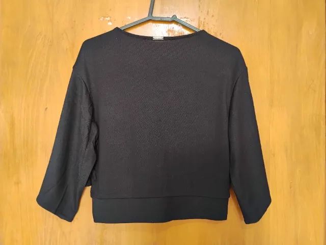 Blusa DZARM Preta, Tamanho P - Foto 3