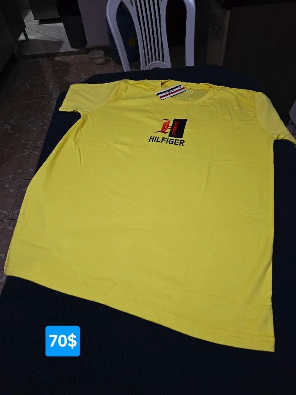 Camisa Grife peruana elastano da Tommy Hilfiger GG  - Foto 2