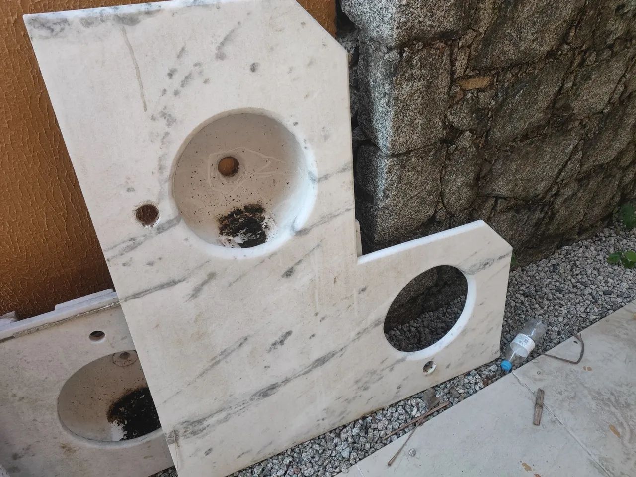 Vendo 3 pias de mármore  - Foto 3