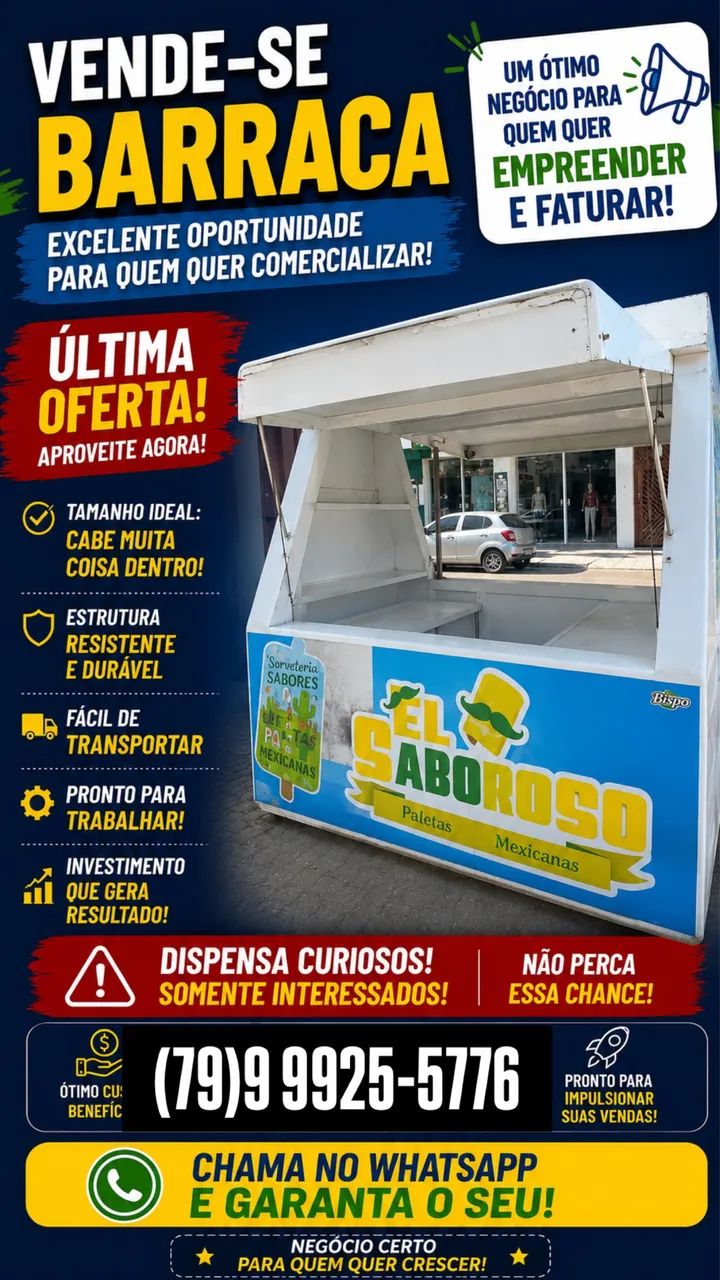 Barraca comercial 