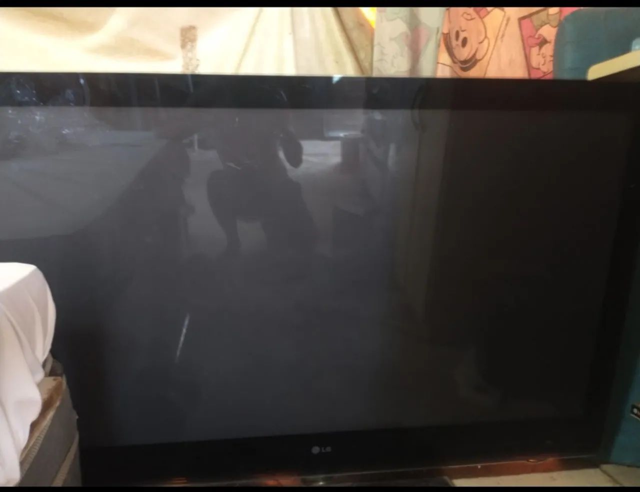 Vendo ou troco tv LG 60 polegadas plasma pra concerto  - Foto 2