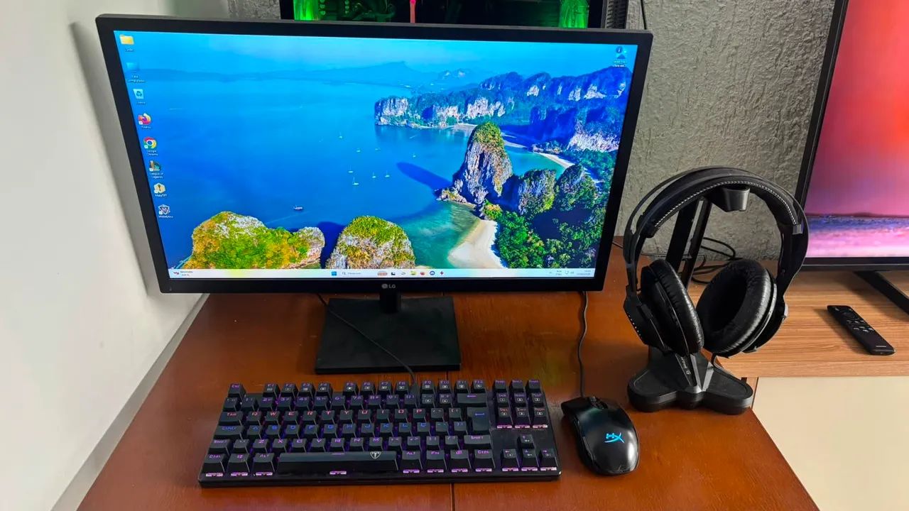 PC Gamer Completo RX 6600 / Ryzen 5 / 24GB RAM / SSD