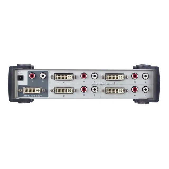 Switch De Video Dvi Com Audio (R/L) Resolução (1920 x 1200) 4 X 1 / VS461 - Foto 3