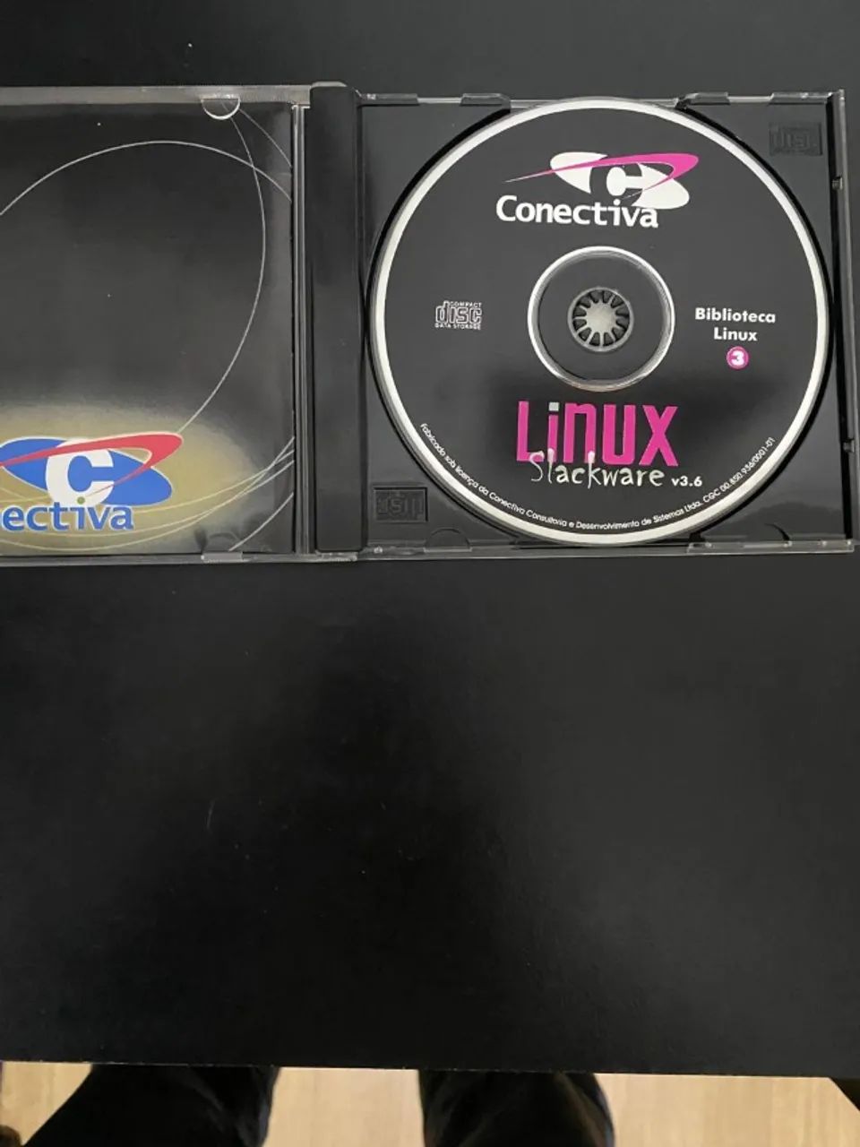 CD Vintage Linux Slackware v3.6 Conectiva Biblioteca Linux Colecionável - Foto 2