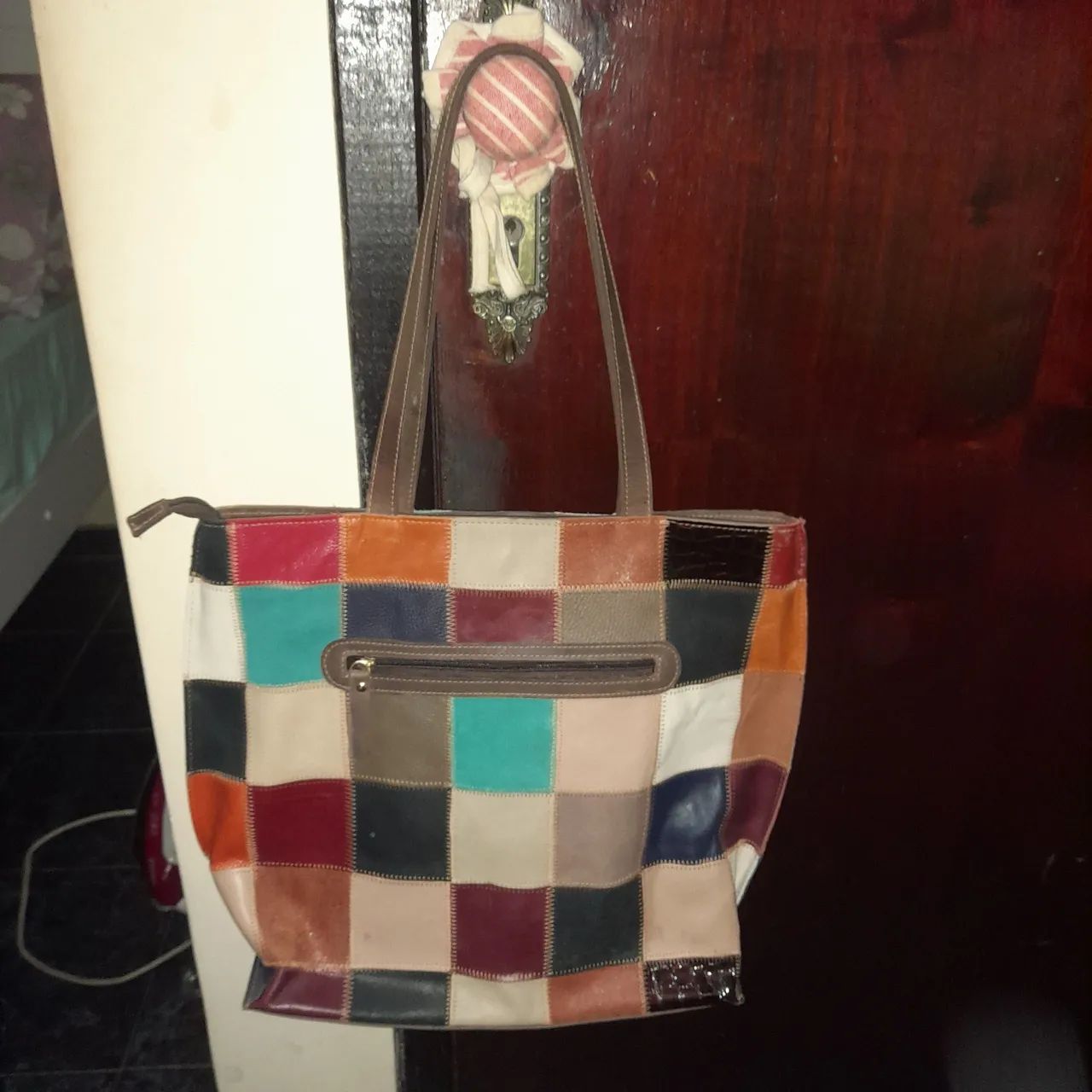 Bolsa couro legitimo.  - Foto 2