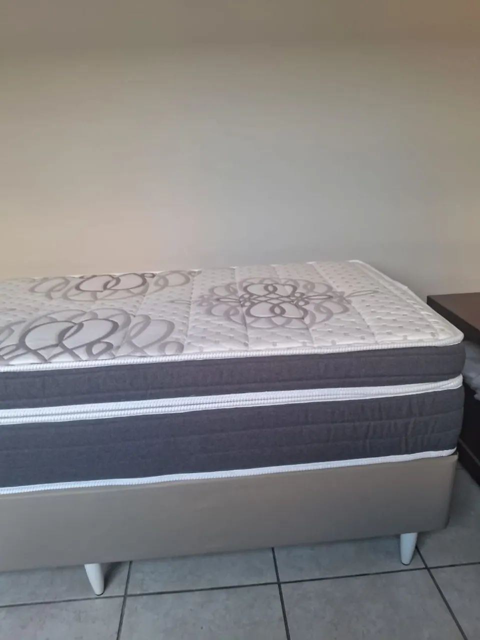 Cama de solteiro com base box ortobom - Foto 5