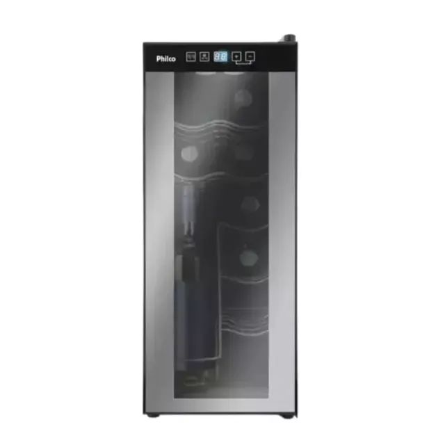ADEGA DE VINHOS 12 GARRAFAS - DISPLAY DIGITAL PHILCO