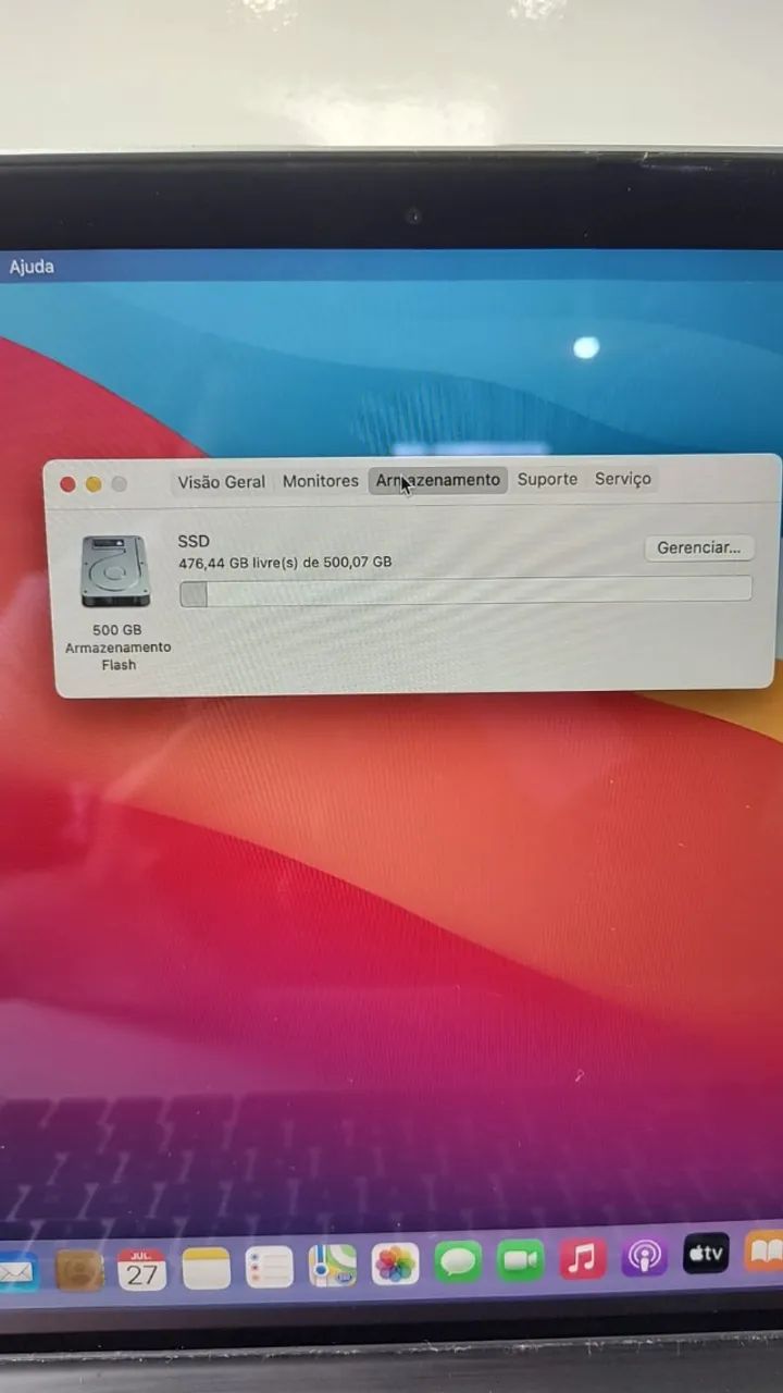 MacBook a1398 i7 16gb ssd 500gb vga dedicada 2gb + fonte nova - Foto 2