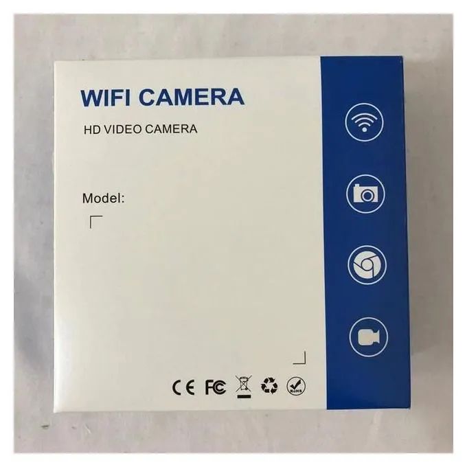 Mini Câmera Wi-Fi Espiã com Visão Noturna e Áudio 