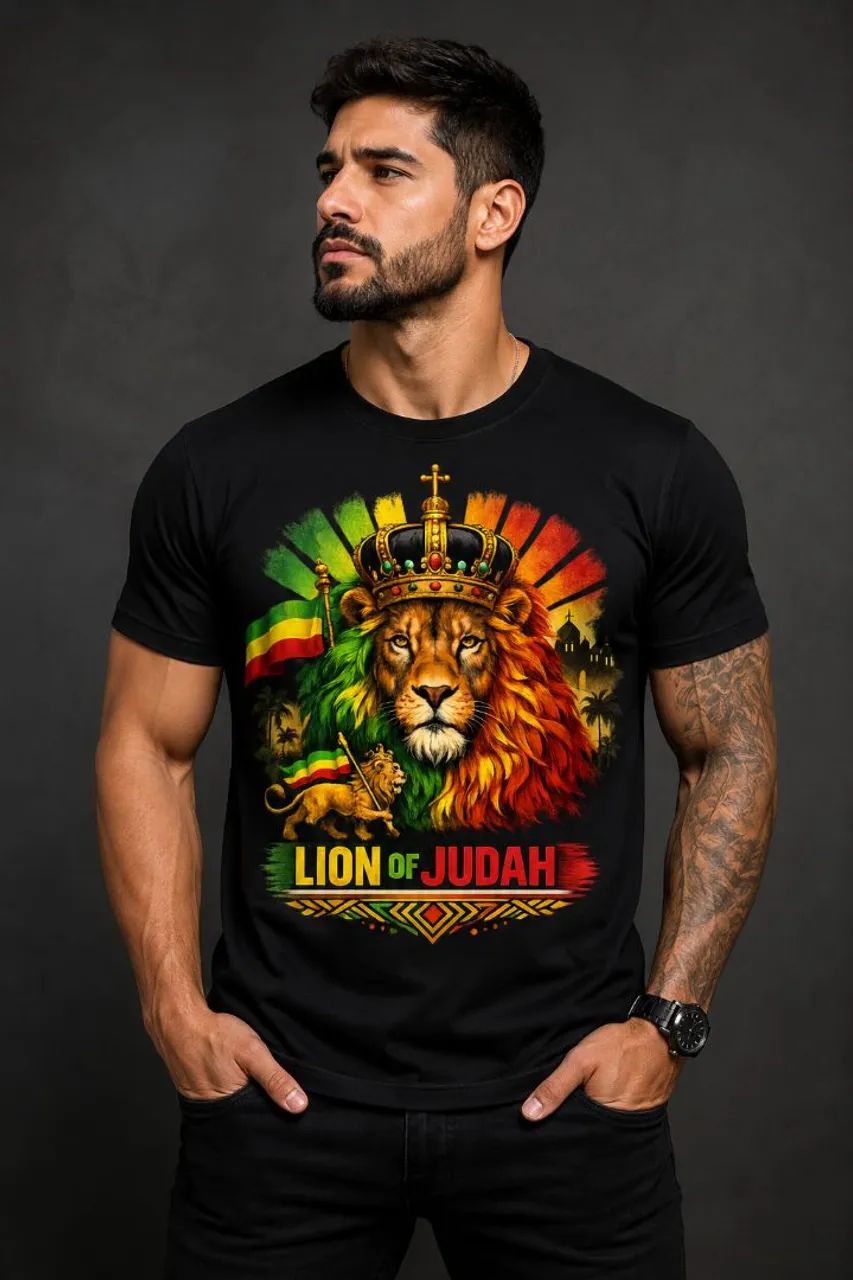 Camisa coleção reggae Tribo de juda