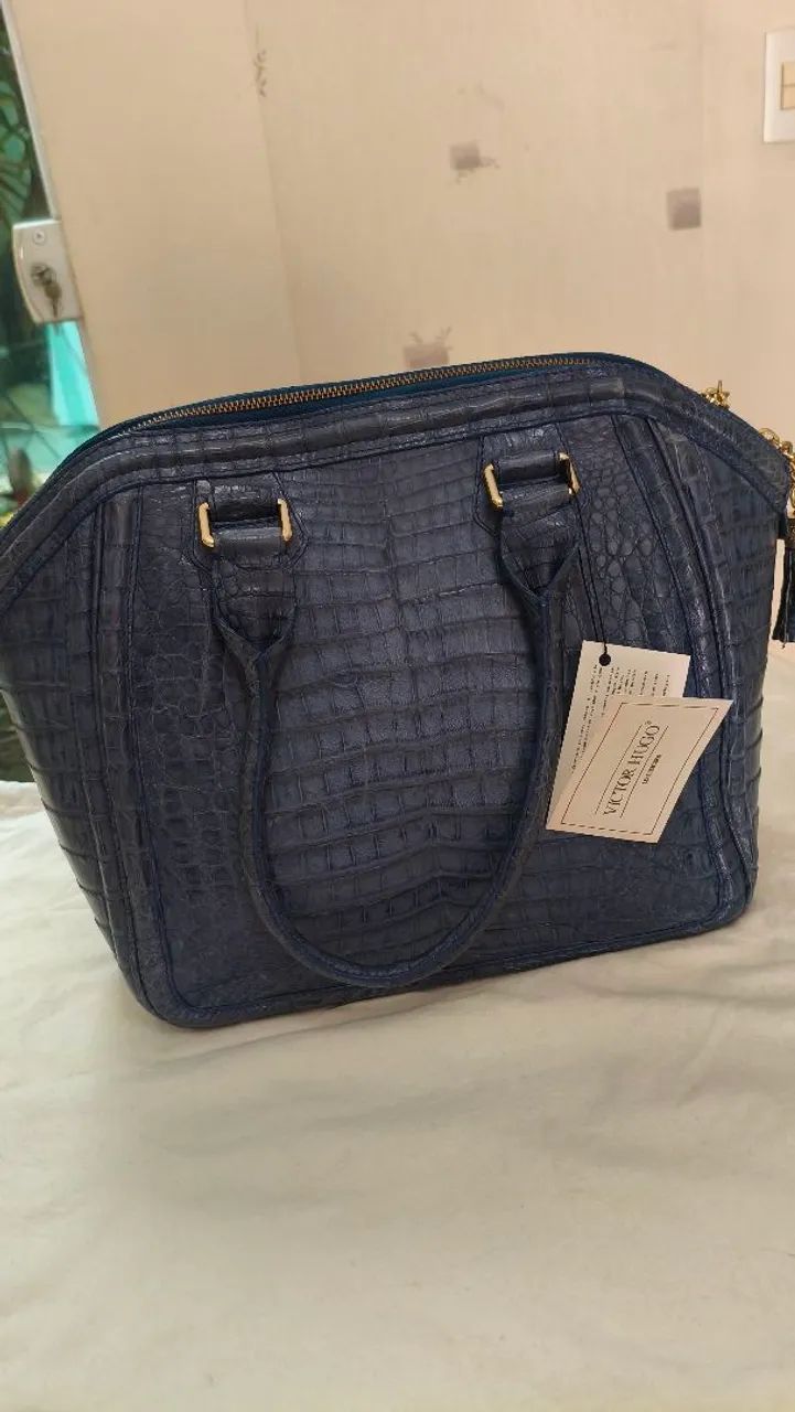 Víctor Hugo bolsa couro  - Foto 4