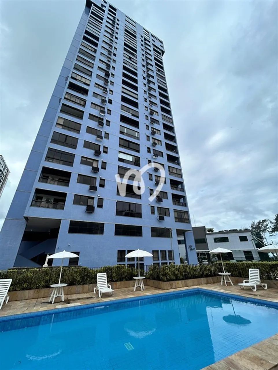 Quarto e sala amplo com vista lateral mar e lagoa alpha park