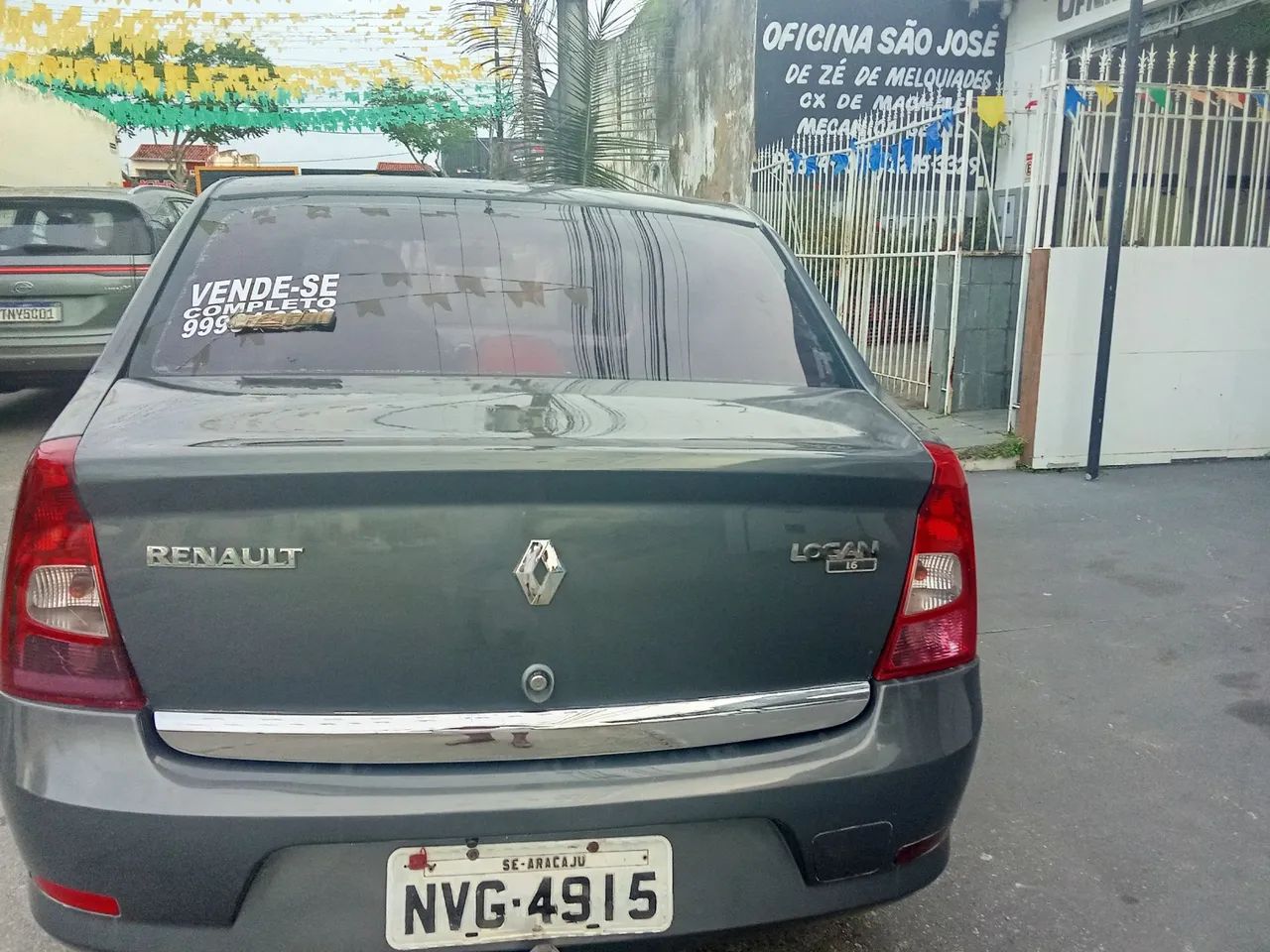 Renault Logan Expression Hi-flex 1.6 8V 4P 2011 - Foto 4