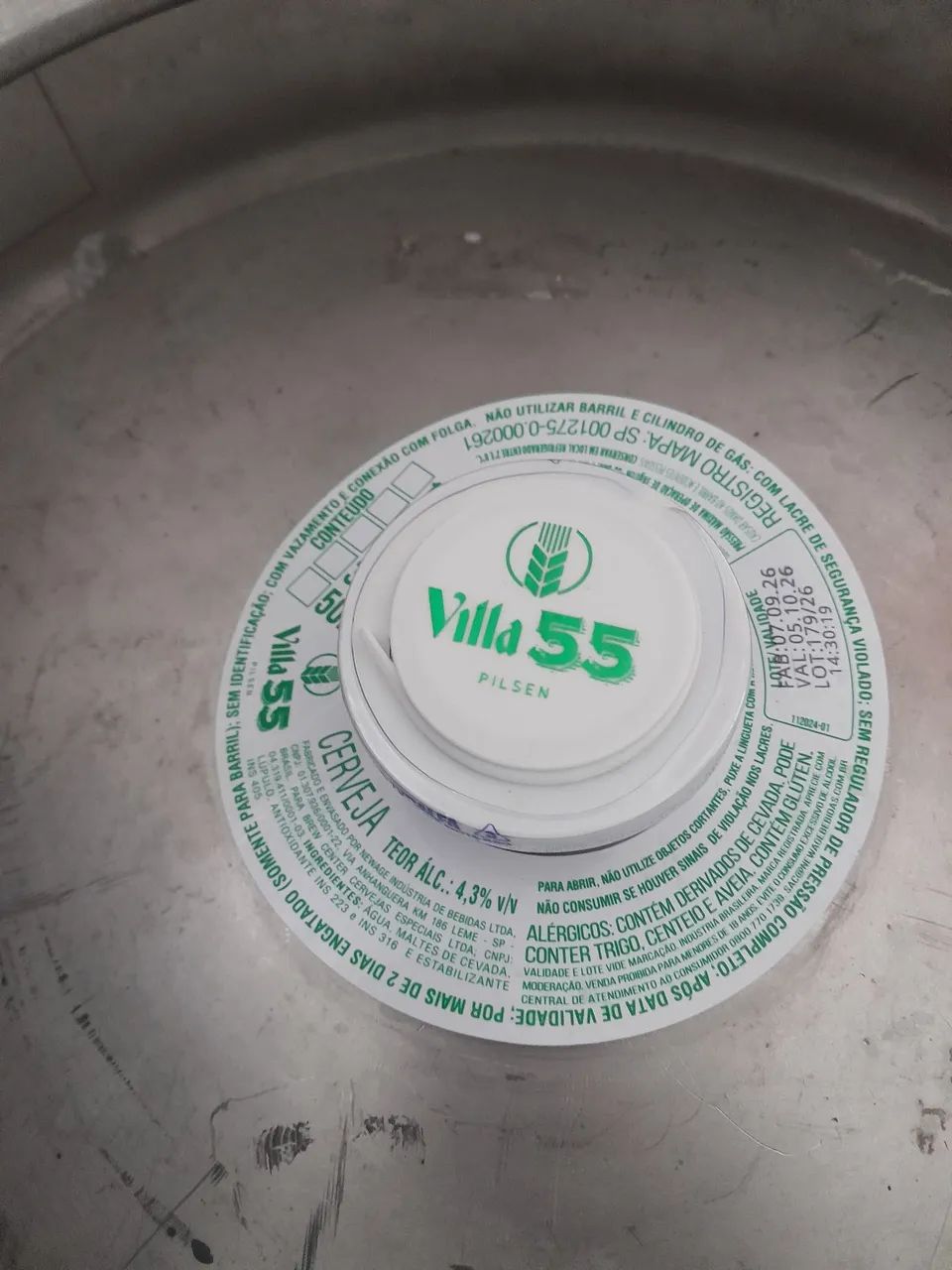 VENDO CHOPP  DE  50 LITROS  VILA 55 PILSEN  - Foto 5