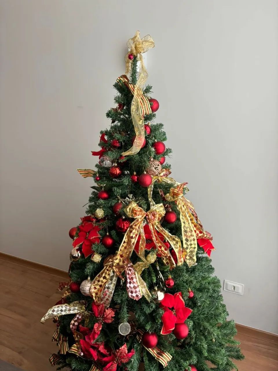 ARVORE DE NATAL COM ENFEITES (1,60m) - Foto 5