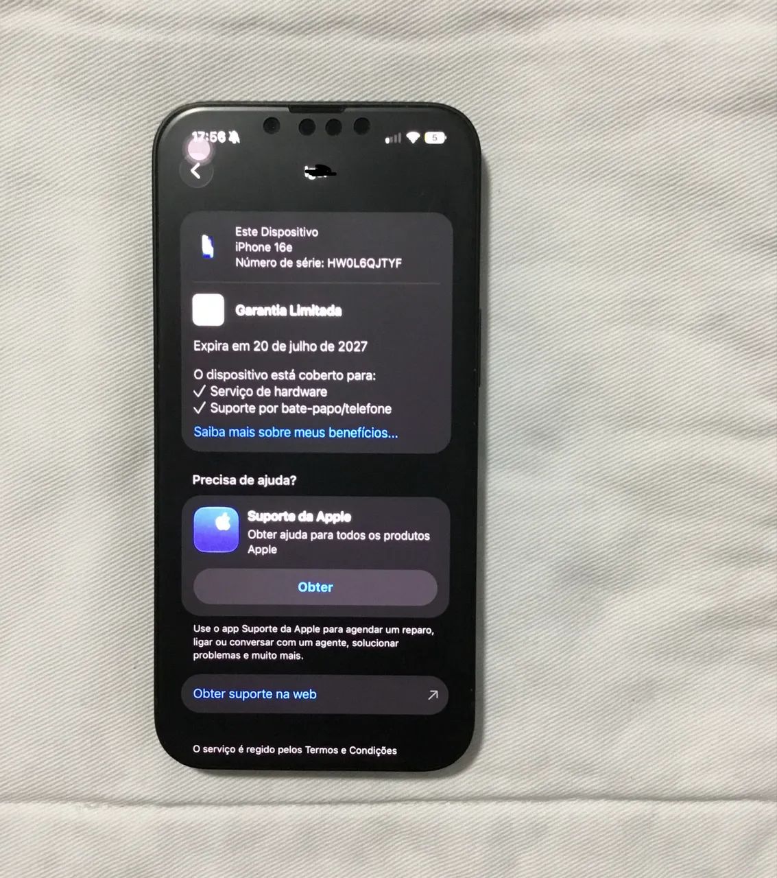 iPhone 16e impecável  - Foto 5
