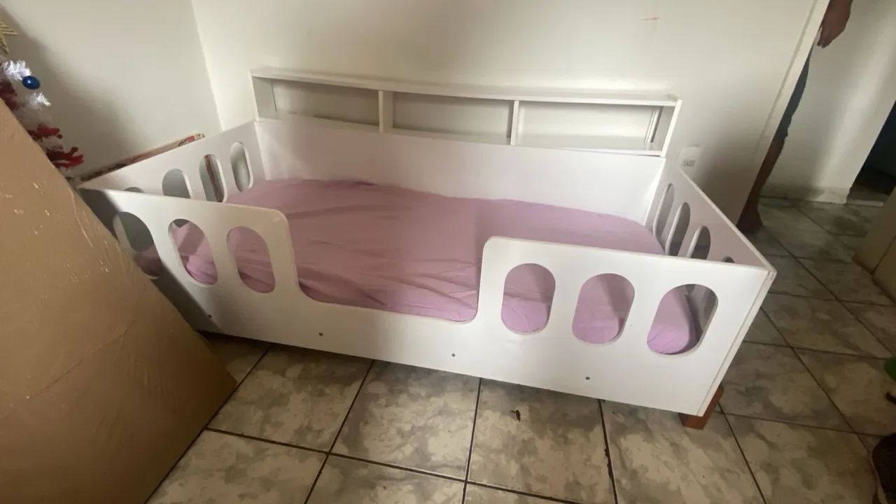 Cama de criança montessoriana com led - Foto 2