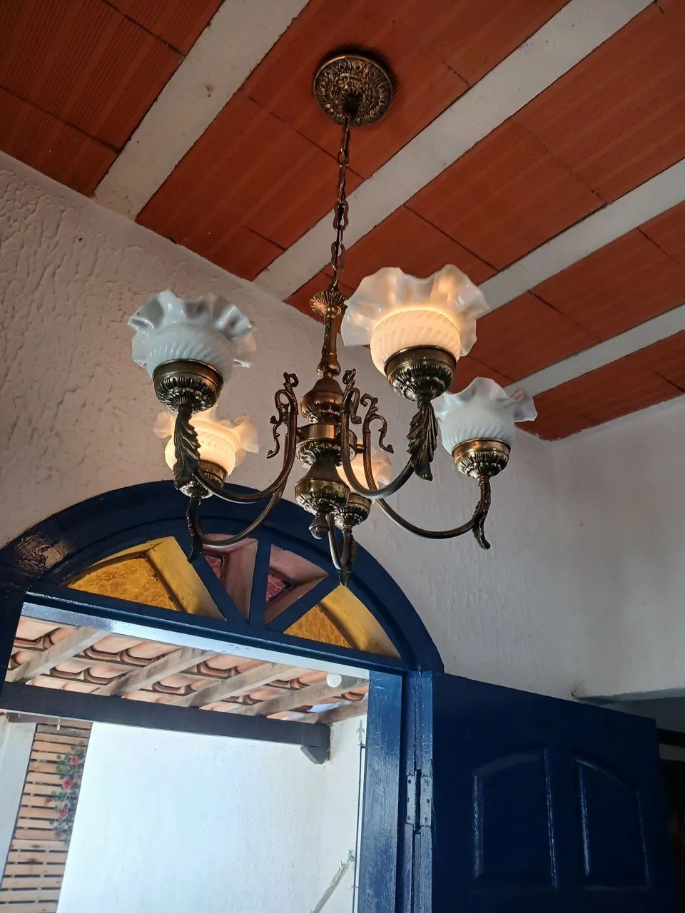 Lustre 5 lâmpadas - Foto 3