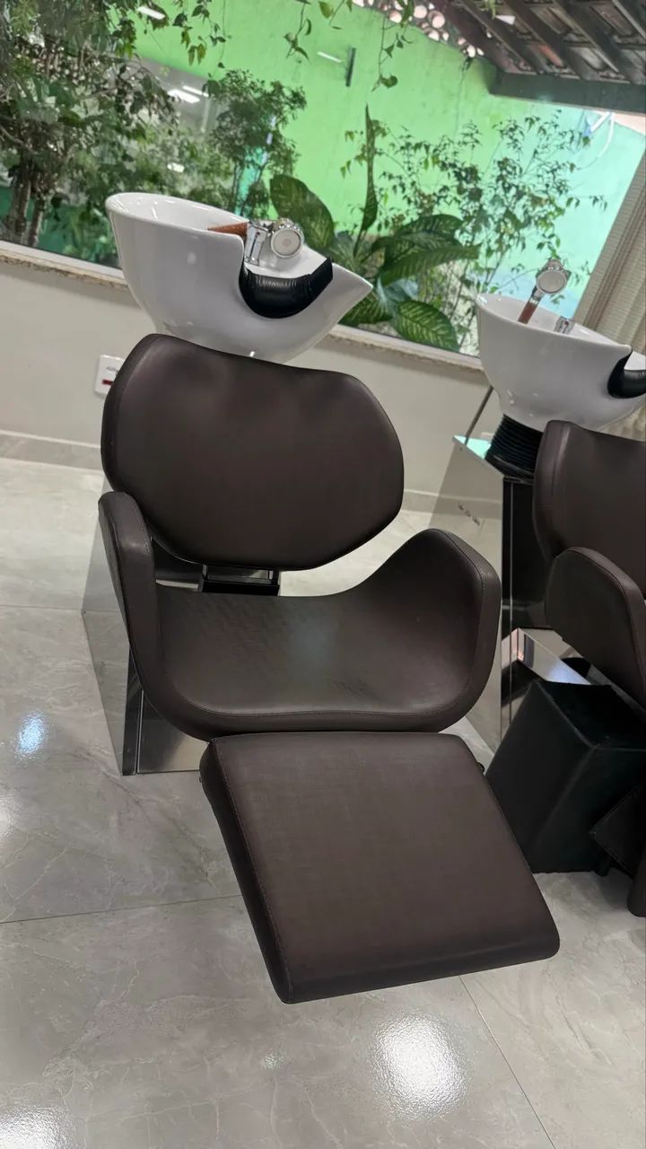 Cadeira e lavatório salão de beleza profissional  - Foto 2
