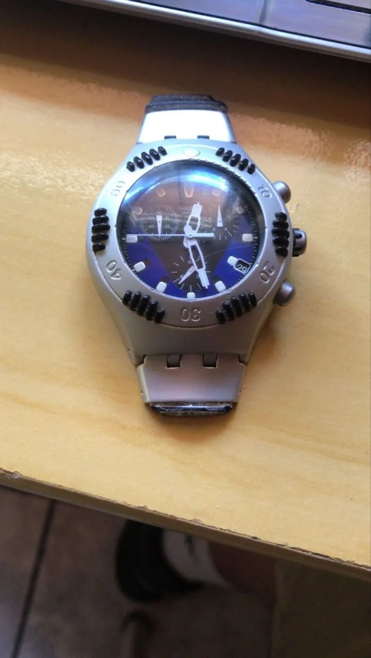 Relogio SWATCH IRONY de ALUMINIO